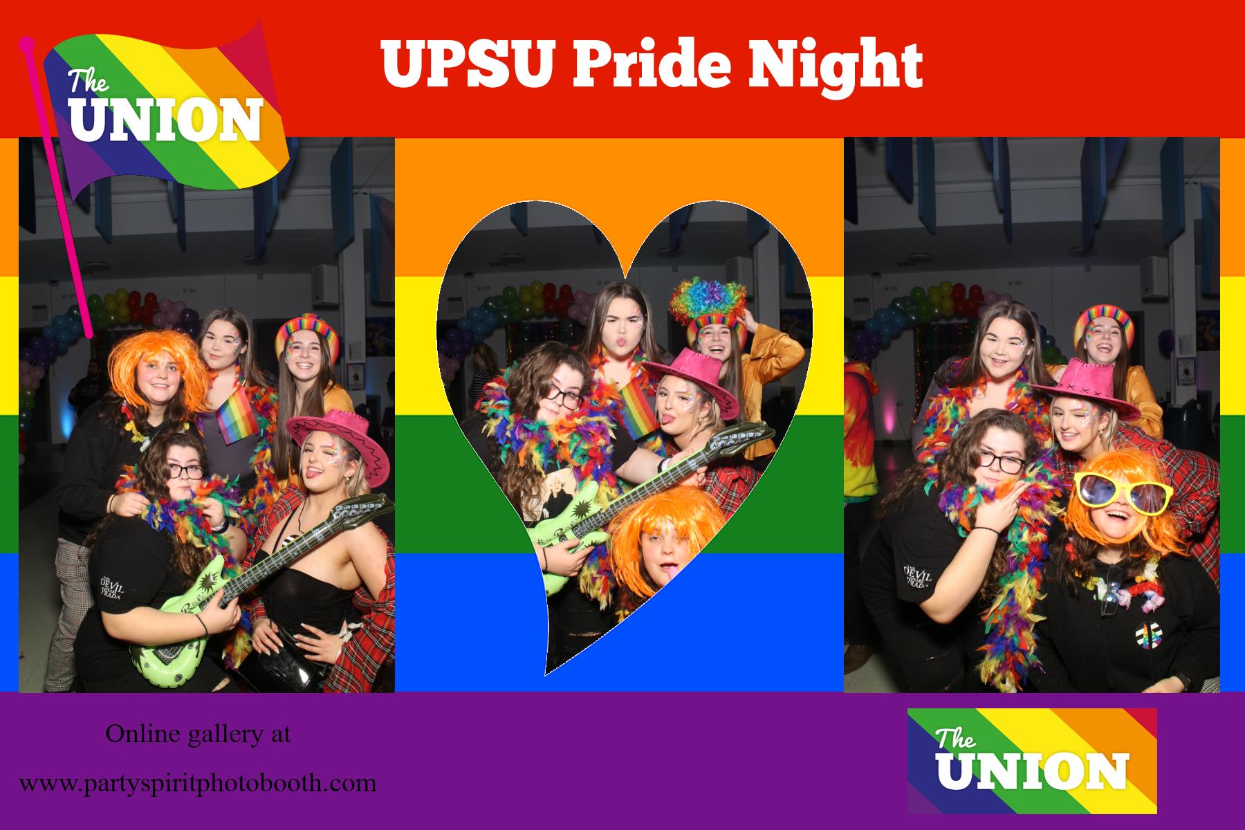 UPSU Pride Night | View more photos from the event at gallery.partyspiritphotobooth.com/u/PartySpiritPhotoBooth/UPSU-Pride-Night